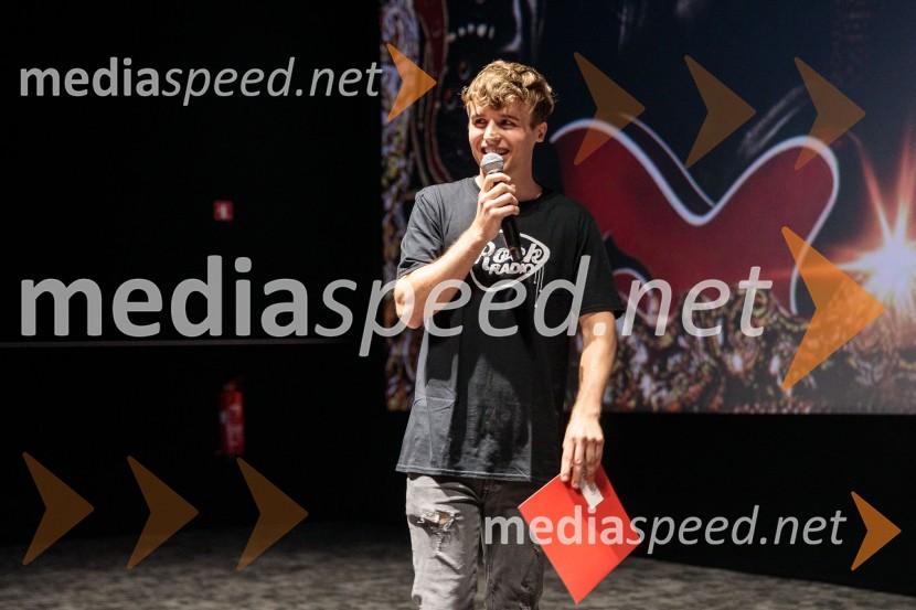  Klemen Kopina, speaker, MCPremiera filma Elvis, Cineplexx Ljubljana