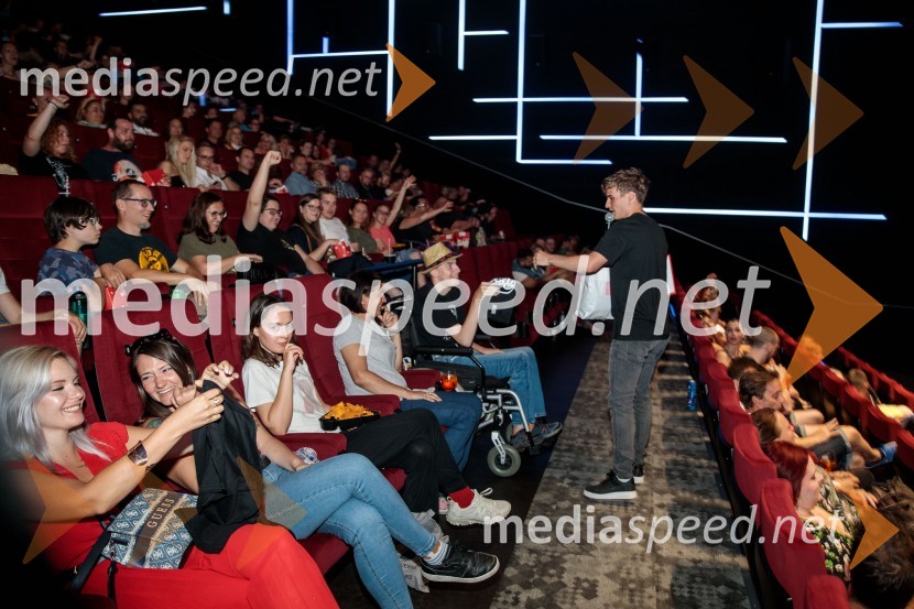  Klemen Kopina, speaker, MCPremiera filma Elvis, Cineplexx Ljubljana