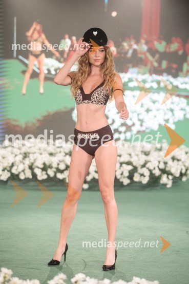  Maja Zupan, Miss Slovenije 2017Modna revija Lisca za pomlad-poletje 2023: Hedonizem, ljubezen in uporništvo