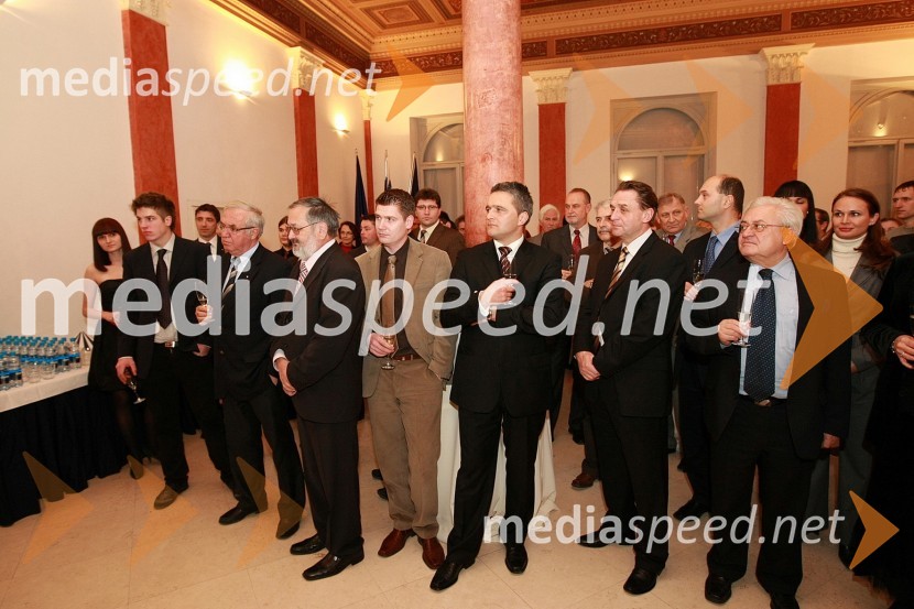 Gosti na sprejemu pri rektorju Univerze v MariboruPonovoletni sprejem rektorja Univerze v Mariboru