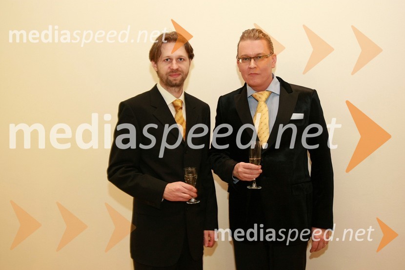 Mitja Kotnik, vodja rektorjevega kabineta in ...Ponovoletni sprejem rektorja Univerze v Mariboru