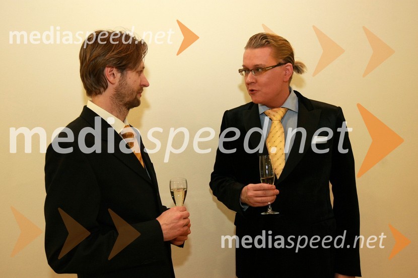 Mitja Kotnik, vodja rektorjevega kabineta in ...Ponovoletni sprejem rektorja Univerze v Mariboru