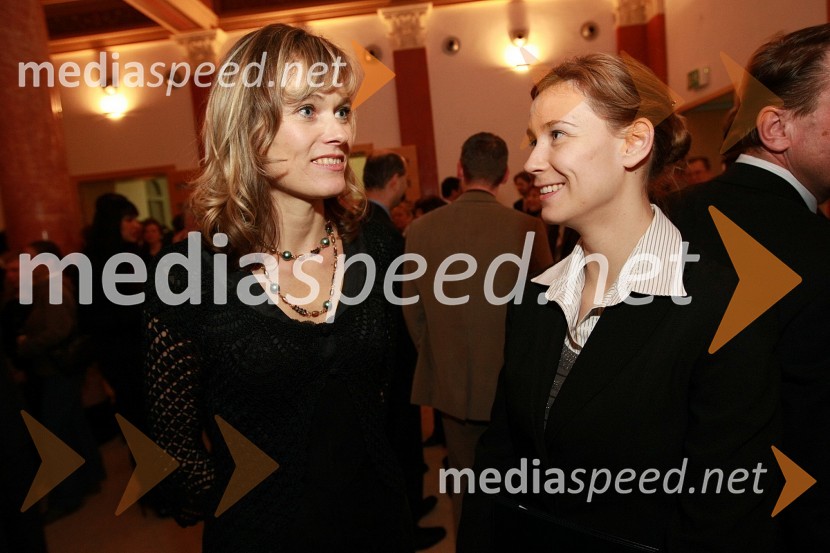 Andreja Golob in ...Ponovoletni sprejem rektorja Univerze v Mariboru