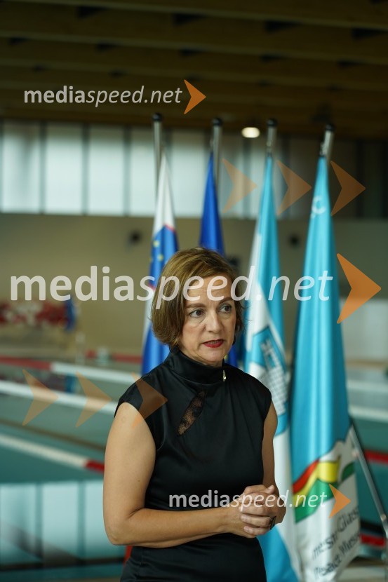  Marija Mojca Ževart, Vodja urada župana MOSGOtvoritev in ogled bazenskega kompleksa Aqualatio, Slovenj Gradec