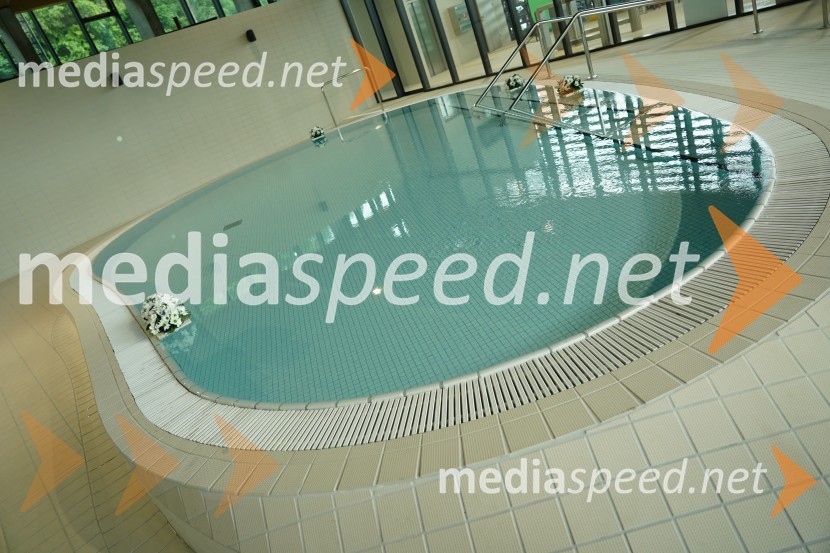 Otvoritev in ogled bazenskega kompleksa Aqualatio, Slovenj Gradec