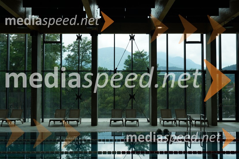 Otvoritev in ogled bazenskega kompleksa Aqualatio, Slovenj Gradec