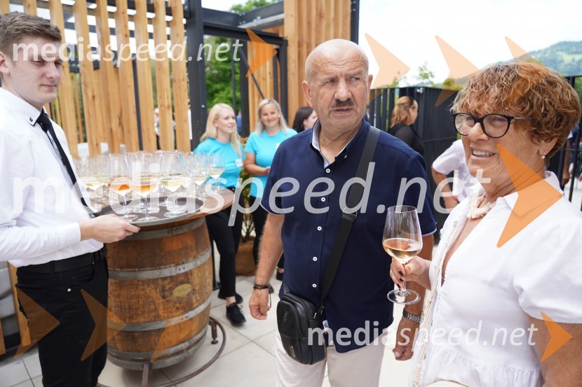 Otvoritev in ogled bazenskega kompleksa Aqualatio, Slovenj Gradec