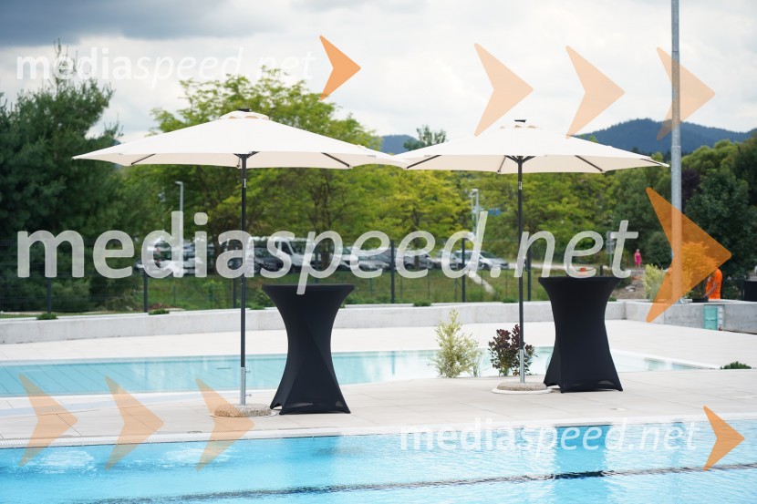 Otvoritev in ogled bazenskega kompleksa Aqualatio, Slovenj Gradec