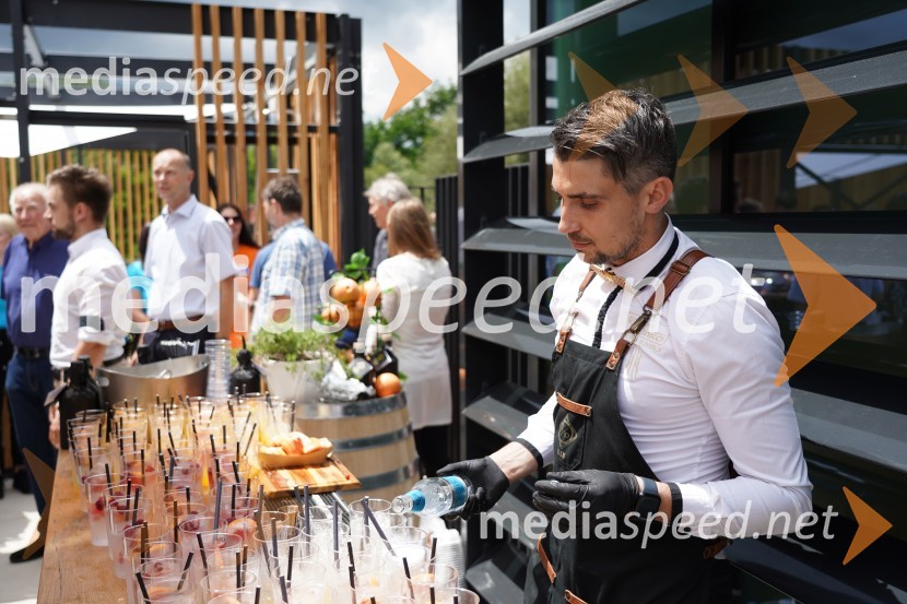 Otvoritev in ogled bazenskega kompleksa Aqualatio, Slovenj Gradec