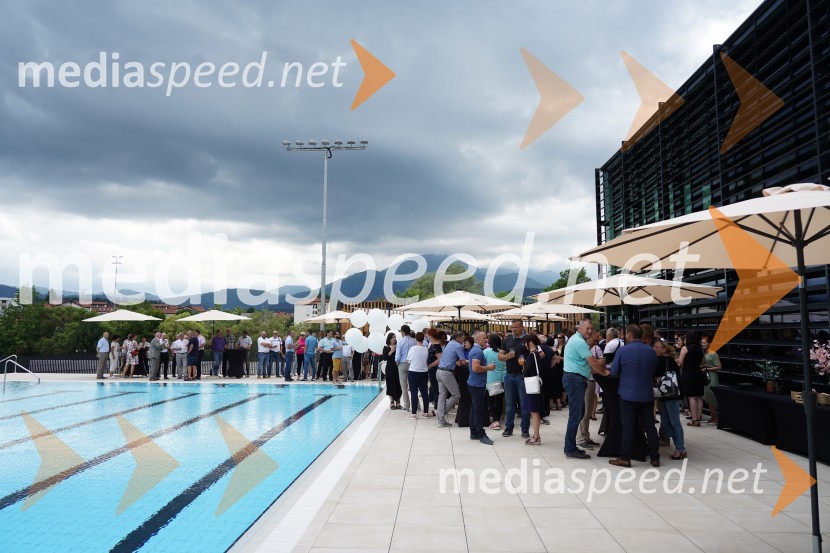 Otvoritev in ogled bazenskega kompleksa Aqualatio, Slovenj Gradec