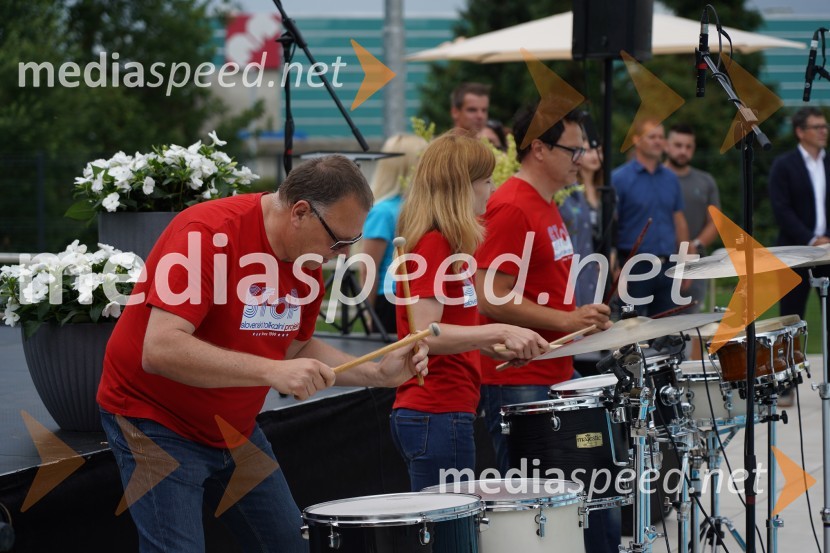 Otvoritev in ogled bazenskega kompleksa Aqualatio, Slovenj Gradec