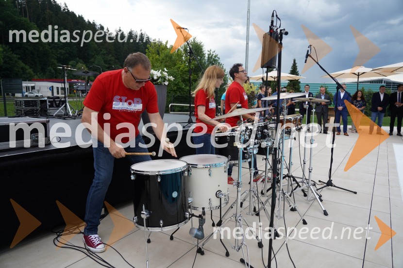 Otvoritev in ogled bazenskega kompleksa Aqualatio, Slovenj Gradec