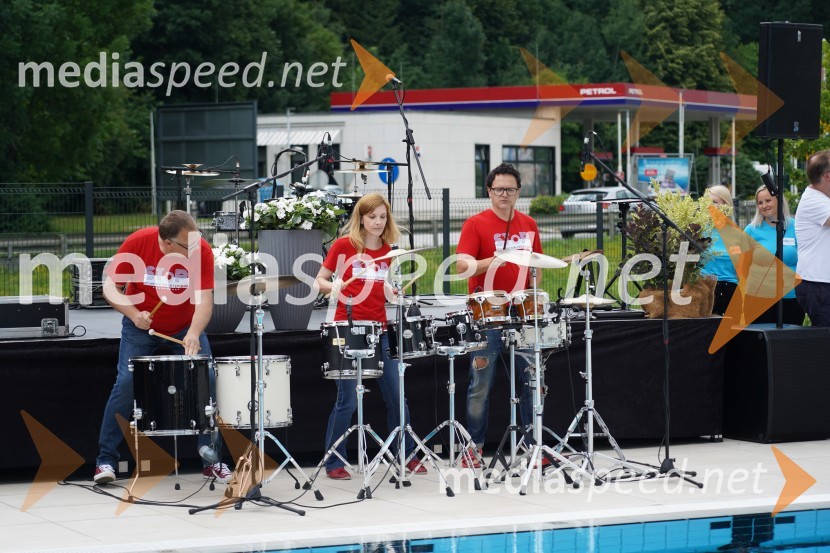 Otvoritev in ogled bazenskega kompleksa Aqualatio, Slovenj Gradec