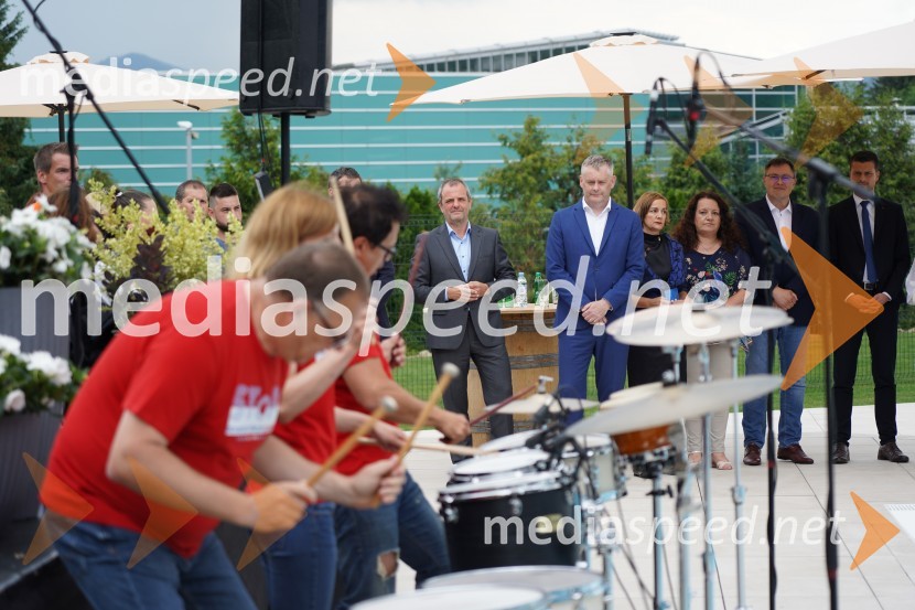 Otvoritev in ogled bazenskega kompleksa Aqualatio, Slovenj Gradec