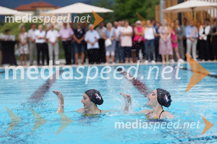 Otvoritev in ogled bazenskega kompleksa Aqualatio, Slovenj Gradec
