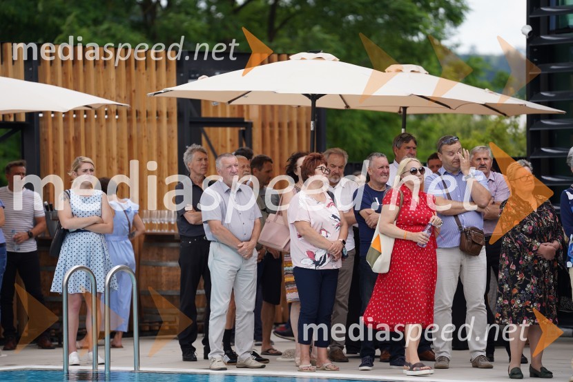 Otvoritev in ogled bazenskega kompleksa Aqualatio, Slovenj Gradec