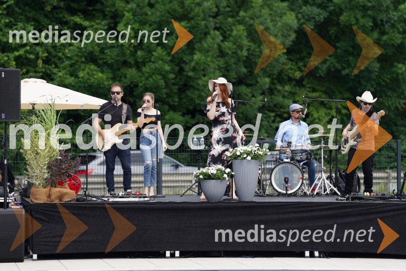 Otvoritev in ogled bazenskega kompleksa Aqualatio, Slovenj Gradec