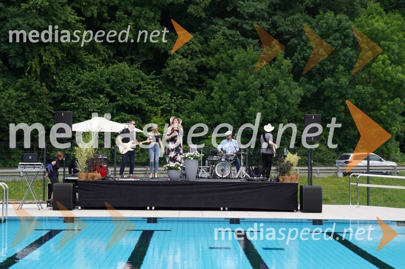 Otvoritev in ogled bazenskega kompleksa Aqualatio, Slovenj Gradec