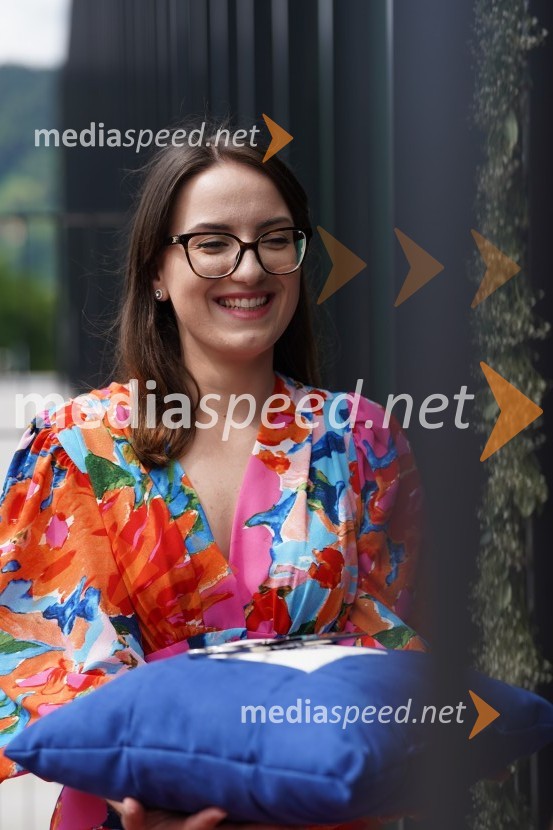 Barbara Pur, urad župana MOSGOtvoritev in ogled bazenskega kompleksa Aqualatio, Slovenj Gradec