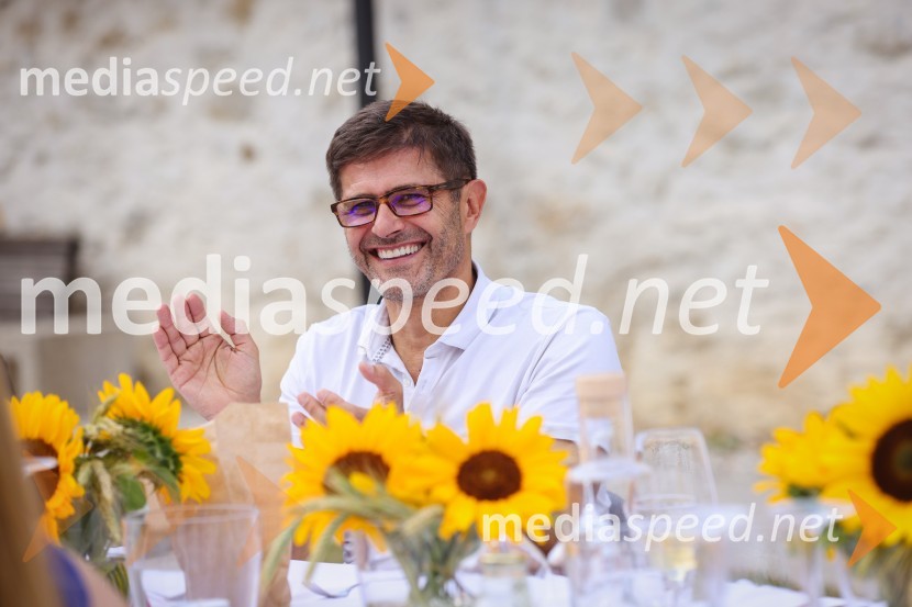  Matjaž Rakovec, župan Mestne občine KranjKranjska dolga miza 2022, Zeleni kulinarični dogodek