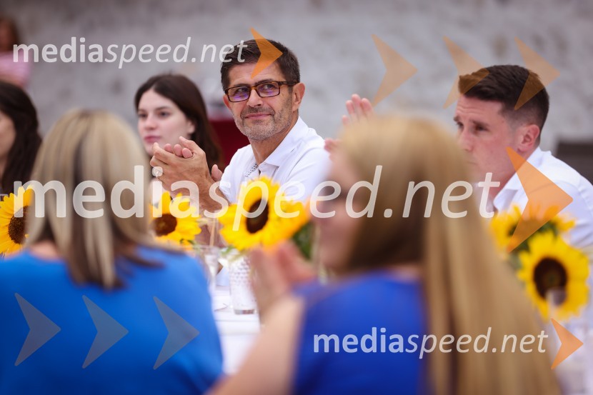  Matjaž Rakovec, župan Mestne občine KranjKranjska dolga miza 2022, Zeleni kulinarični dogodek