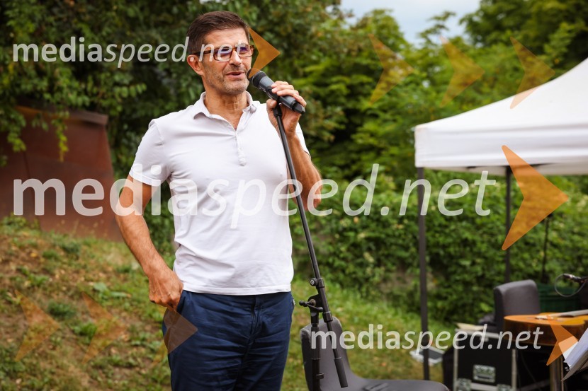  Matjaž Rakovec, župan Mestne občine KranjKranjska dolga miza 2022, Zeleni kulinarični dogodek