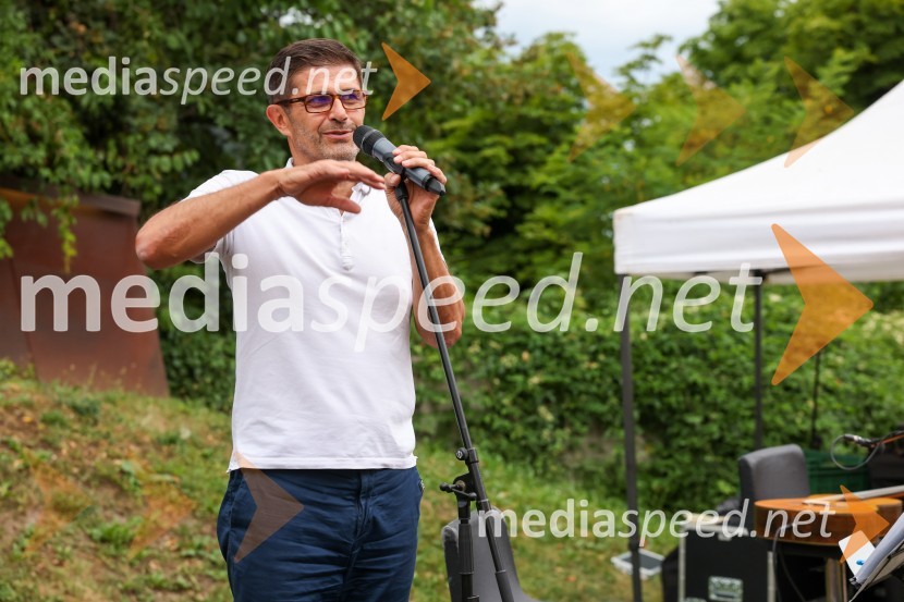  Matjaž Rakovec, župan Mestne občine KranjKranjska dolga miza 2022, Zeleni kulinarični dogodek