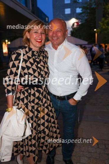  Lena Kodila;  Janez Janko Kodila, direktor Kodila d.o.o.30. Festival Lent, otvoritev z Magnificom