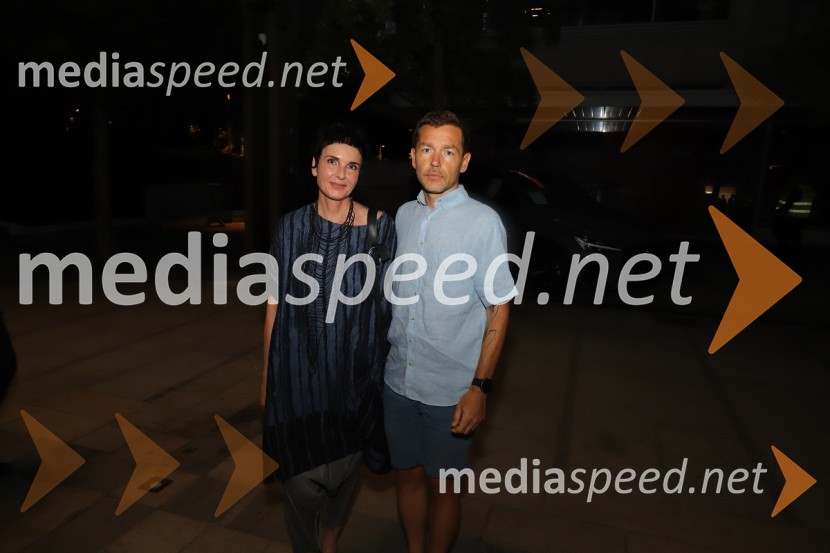  Tajka Šnuderl Novak;  Aleš Novak, umetniški direktor Festival Borštnikovo srečanje30. Festival Lent, sobota 25. 6. 2022