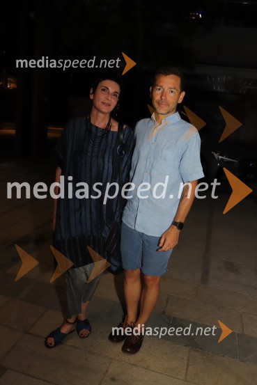  Tajka Šnuderl Novak;  Aleš Novak, umetniški direktor Festival Borštnikovo srečanje30. Festival Lent, sobota 25. 6. 2022