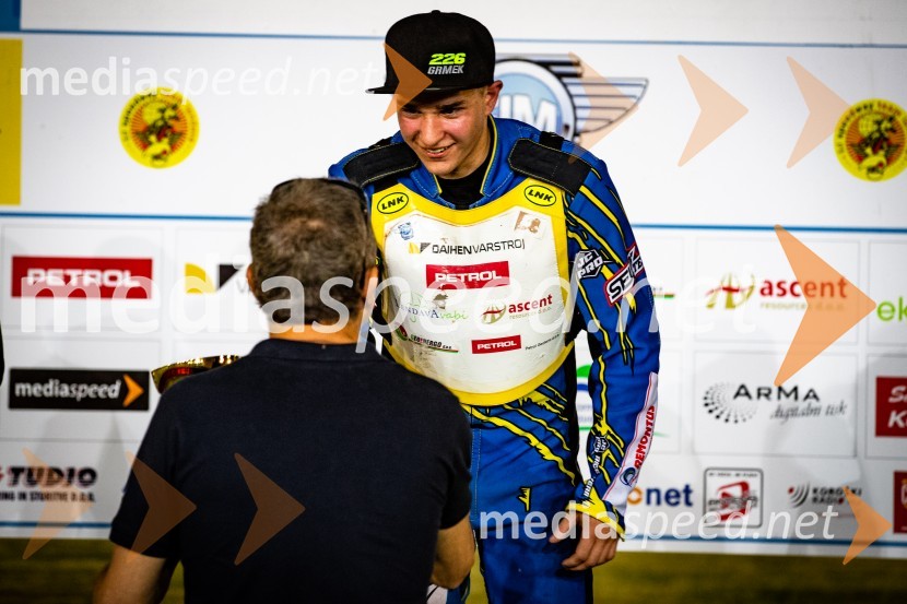  Anže Grmek, AMTK LjubljanaSpeedway, državno prvenstvo posameznikov Slovenije in Madžarske