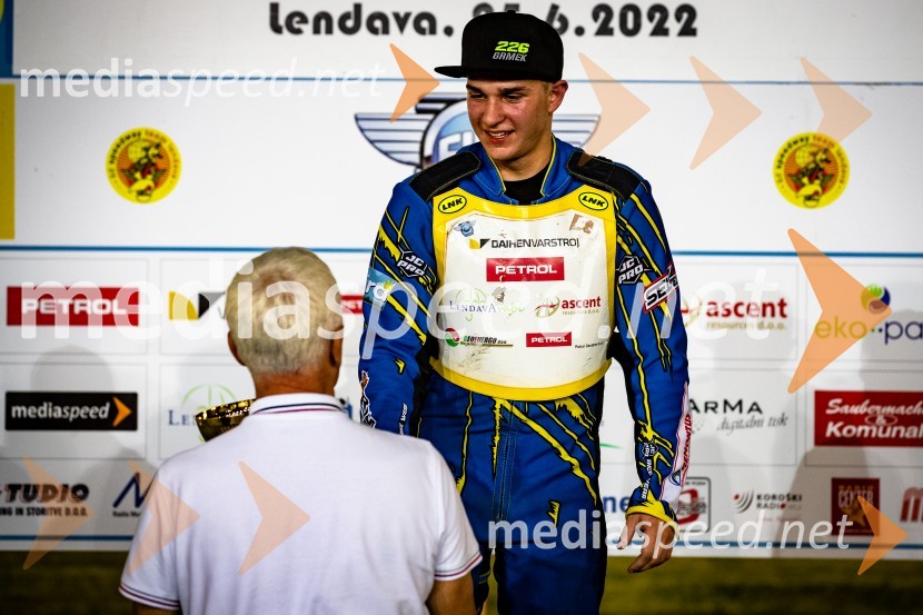  Anže Grmek, AMTK LjubljanaSpeedway, državno prvenstvo posameznikov Slovenije in Madžarske