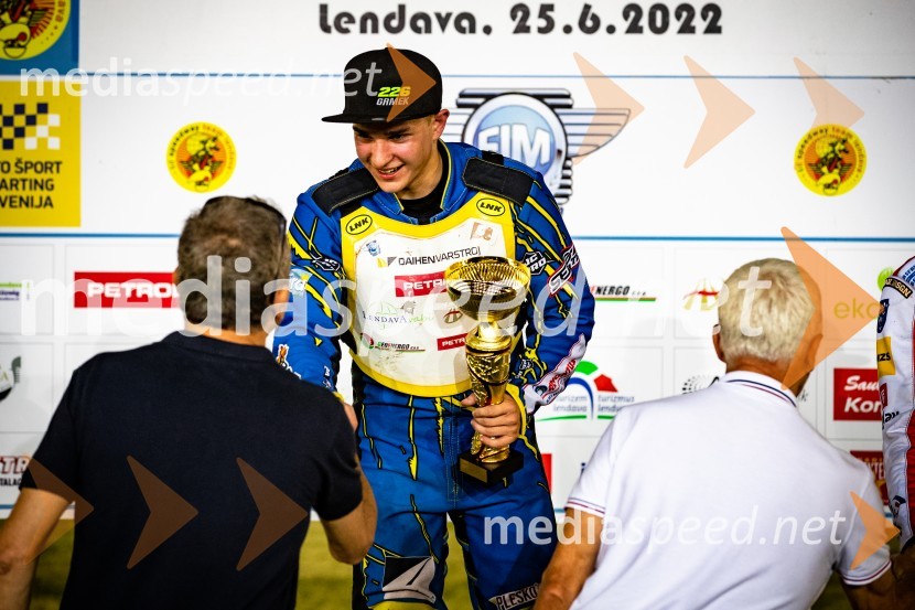  Anže Grmek, AMTK LjubljanaSpeedway, državno prvenstvo posameznikov Slovenije in Madžarske