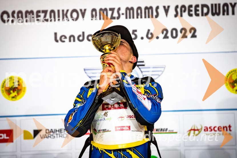  Anže Grmek, AMTK LjubljanaSpeedway, državno prvenstvo posameznikov Slovenije in Madžarske