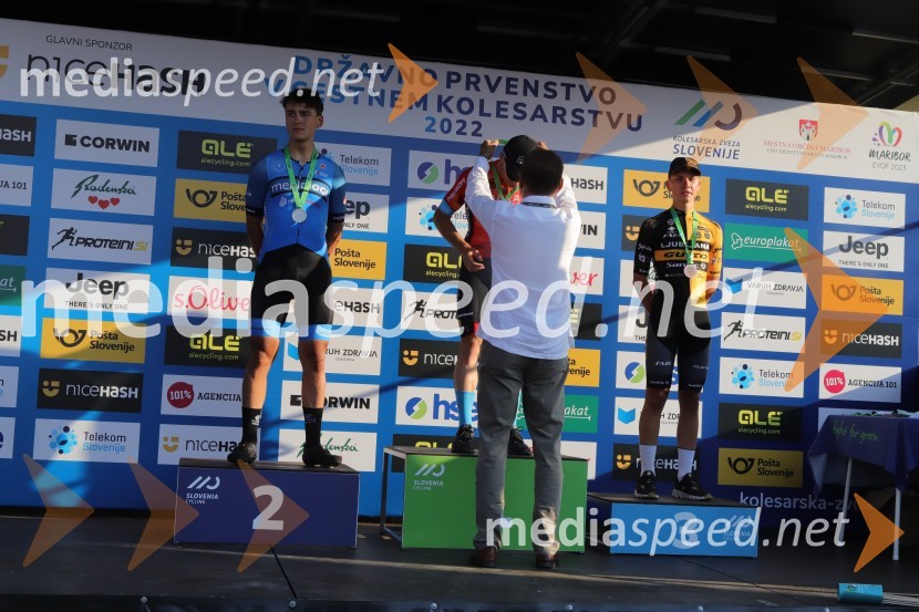  Martin Eržen, kolesar;  Aljaž Turk, kolesarDržavno prvenstvo v kolesarstvu, Podelitev in koncert