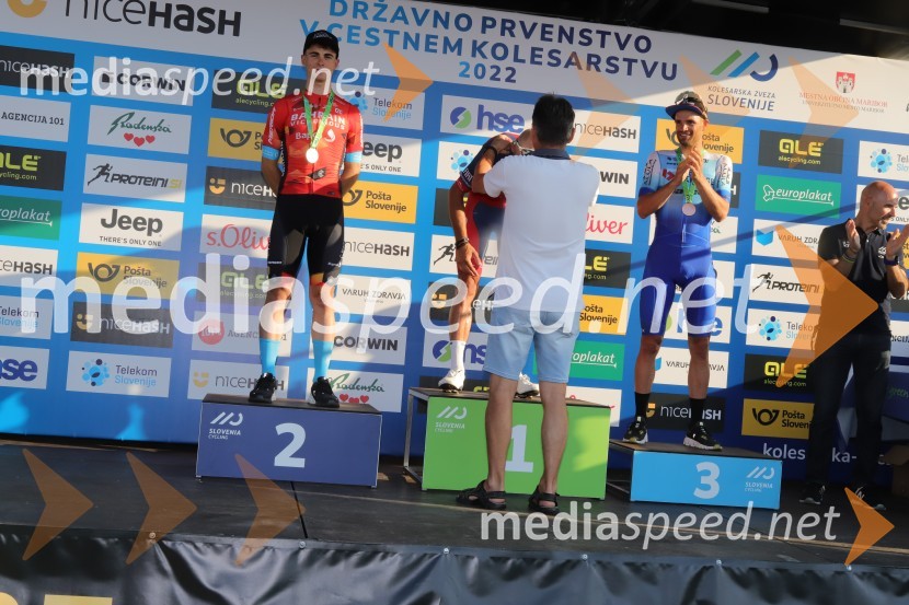  Matevž Govekar, kolesar;  Luka Mezgec, kolesarDržavno prvenstvo v kolesarstvu, Podelitev in koncert