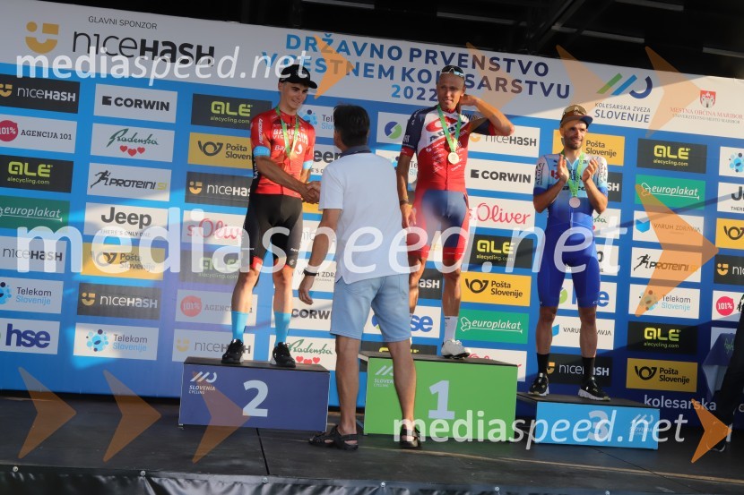  Matevž Govekar, kolesar;  Kristijan Koren, kolesar;  Luka Mezgec, kolesarDržavno prvenstvo v kolesarstvu, Podelitev in koncert