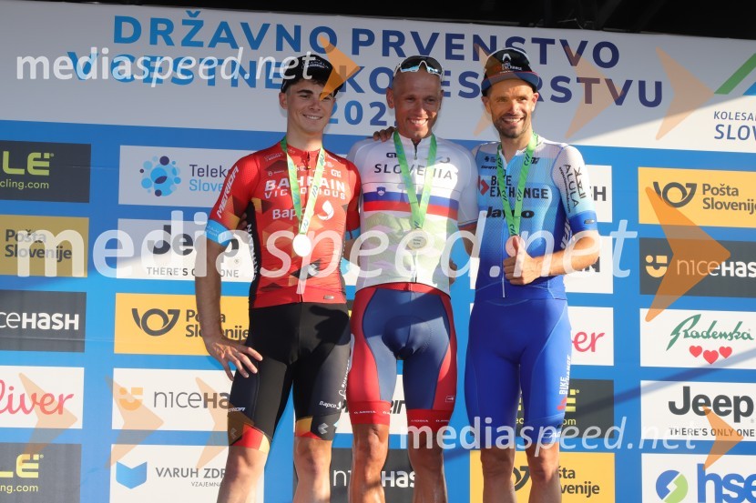  Matevž Govekar, kolesar;  Kristijan Koren, kolesar;  Luka Mezgec, kolesarDržavno prvenstvo v kolesarstvu, Podelitev in koncert