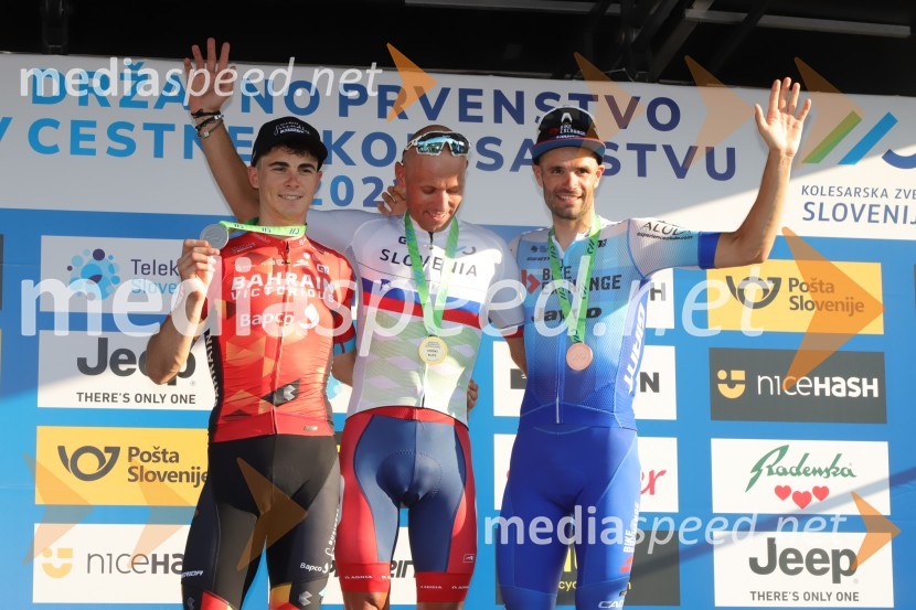  Matevž Govekar, kolesar;  Kristijan Koren, kolesar;  Luka Mezgec, kolesarDržavno prvenstvo v kolesarstvu, Podelitev in koncert