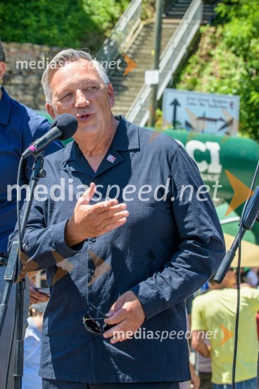 mag. Karl Lautner, župan občine Bad RadkersburgDan odprtih kleti 2022 v Radgonskih goricah