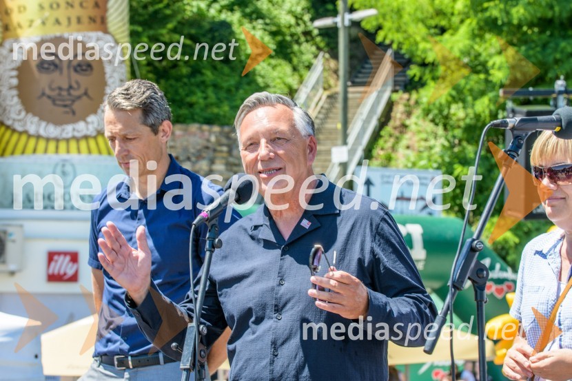  Vladimir Mauko, direktor občinske uprave; mag. Karl Lautner, župan občine Bad RadkersburgDan odprtih kleti 2022 v Radgonskih goricah