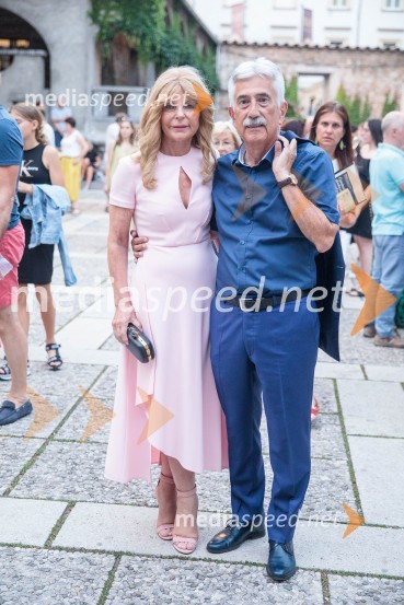  Darja Kuhar Kotnik, soustanoviteljica in podpredsednica Društva za zdravje naroda;  Rajko Kotnik, bivši višji državni odvetnik, predsednik Lions kluba Ljubljana RožnikWest Side Story, muzikal, Festival Ljubljana 2022