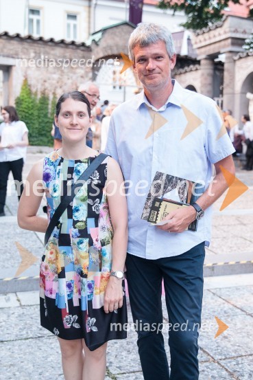  Ana Berločnik; mag. Tomaž  Berločnik, nekdanji predsednik uprave Petrol d.d.West Side Story, muzikal, Festival Ljubljana 2022