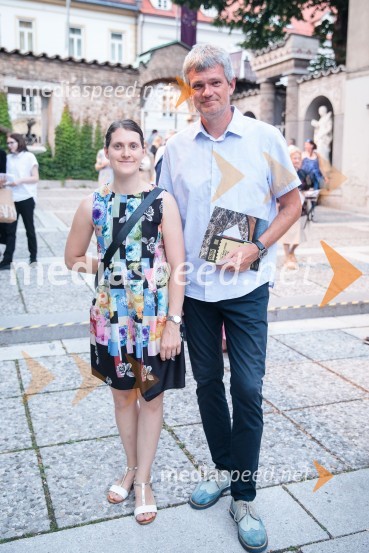  Ana Berločnik; mag. Tomaž  Berločnik, nekdanji predsednik uprave Petrol d.d.West Side Story, muzikal, Festival Ljubljana 2022