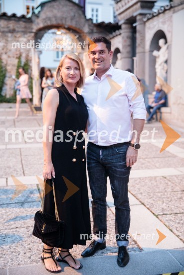  Metka Kejžar, vodja marketinga DM Slovenija;  Mattej Valenčič, Imperial Luxury Travel Solutions West Side Story, muzikal, Festival Ljubljana 2022