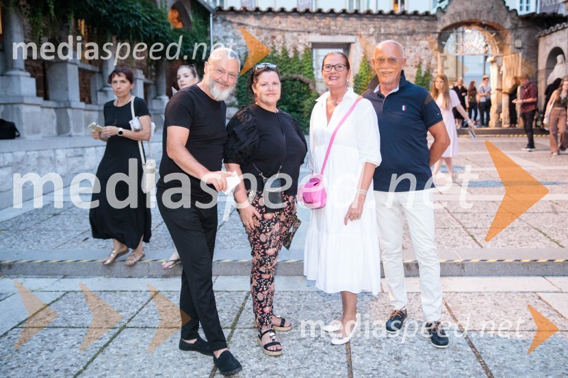  Jure  Bricman,  Porcelain Catbriyur;  Katja Jurgec Bricman,  Porcelain Catbriyur;  Polona  Praprotnik;  Frane Praprotnik, podjetnikWest Side Story, muzikal, Festival Ljubljana 2022