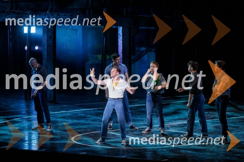  Christopher Parkinson, igralec;  Joseph Peacock, pevecWest Side Story, muzikal, Festival Ljubljana 2022