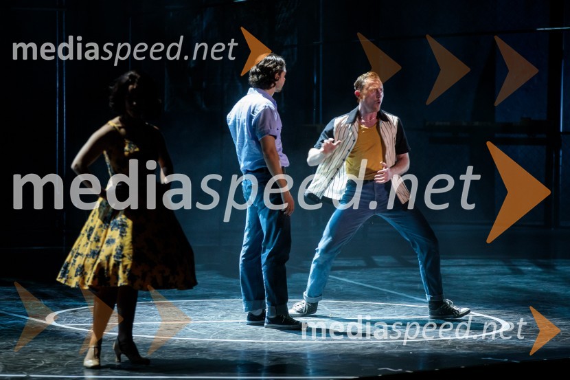  Philippa Stefani, igralka;  Adam Filipe, igralec;  Christopher Parkinson, igralecWest Side Story, muzikal, Festival Ljubljana 2022