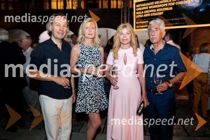  Edi Berk, oblikovalec, arhitekt;  Vesna Berk, pravnica;  Darja Kuhar Kotnik, soustanoviteljica in podpredsednica Društva za zdravje naroda;  Rajko Kotnik, bivši višji državni odvetnik, predsednik Lions kluba Ljubljana RožnikWest Side Story, muzikal, Festival Ljubljana 2022