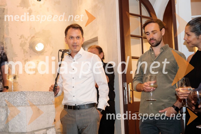  Leon Tomašić, direktor Terme Doberna;  ... ;  Danielle Tarento, producentkaWest Side Story, muzikal, Festival Ljubljana 2022